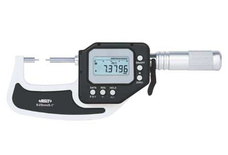 Insize 3356 Yüksek Hassasiyetli Dijital Mikrometre /Snap Mastarı