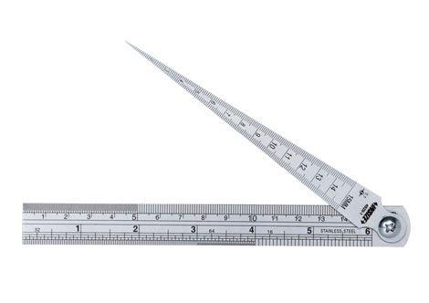 Insize 4829 Konik Ölçüm Cetvel Seti